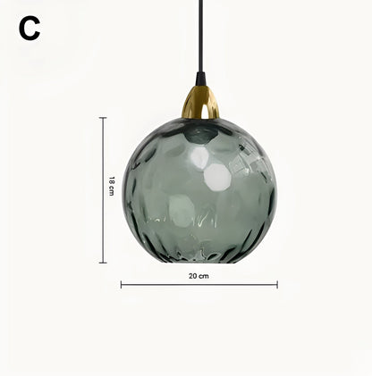 Meliora – Zeitgemäße Glas-Pendelleuchte
