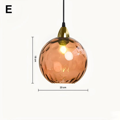 Meliora – Zeitgemäße Glas-Pendelleuchte