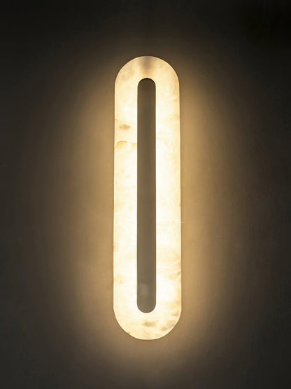 Alenya – Wandlampe aus Kupfer und Marmor