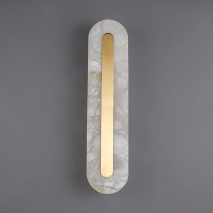 Alenya – Wandlampe aus Kupfer und Marmor
