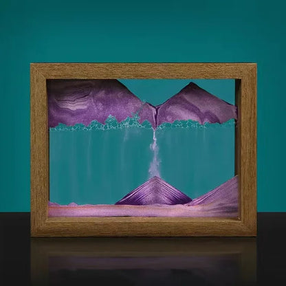 Nordische Wohnkultur Sandkunst Ornament