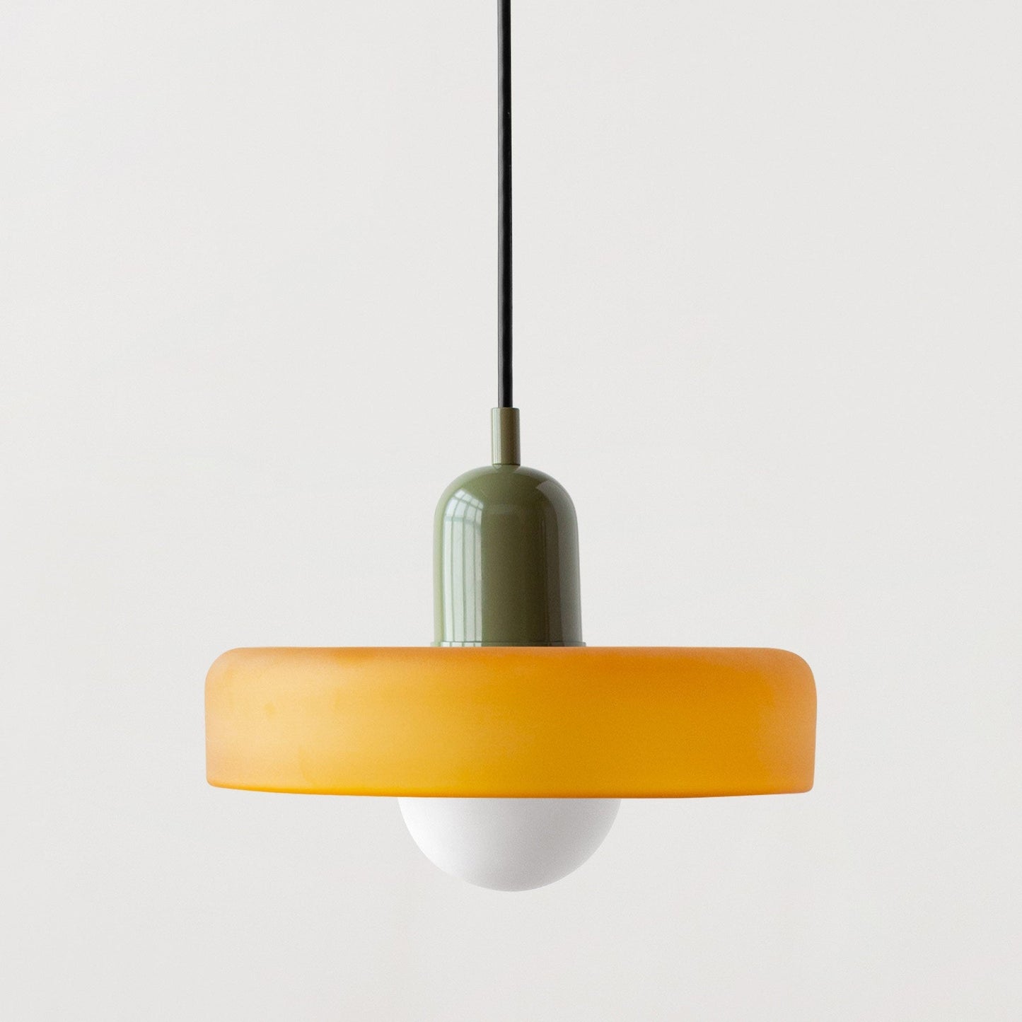 Mikela – Moderner, schlichter Glas-Kronleuchter