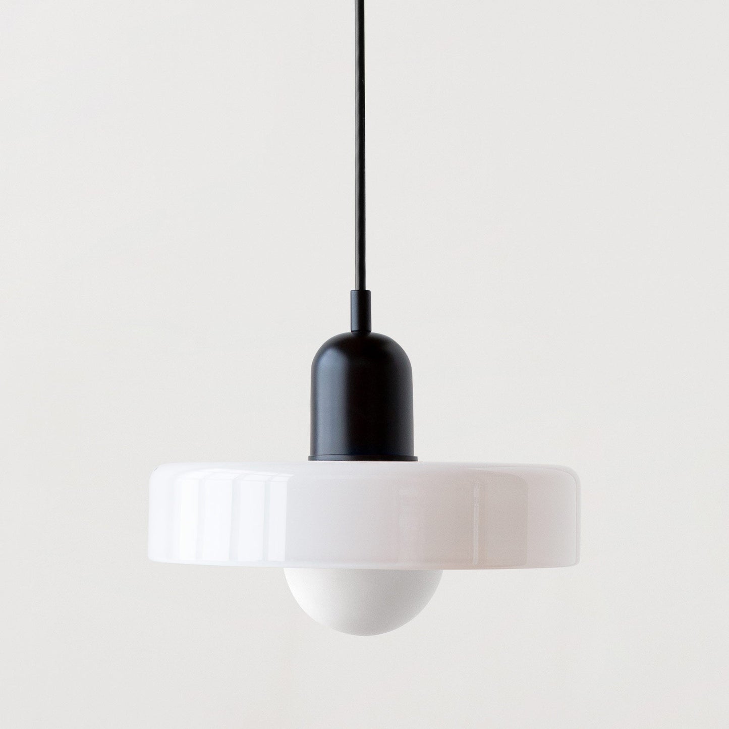 Mikela – Moderner, schlichter Glas-Kronleuchter