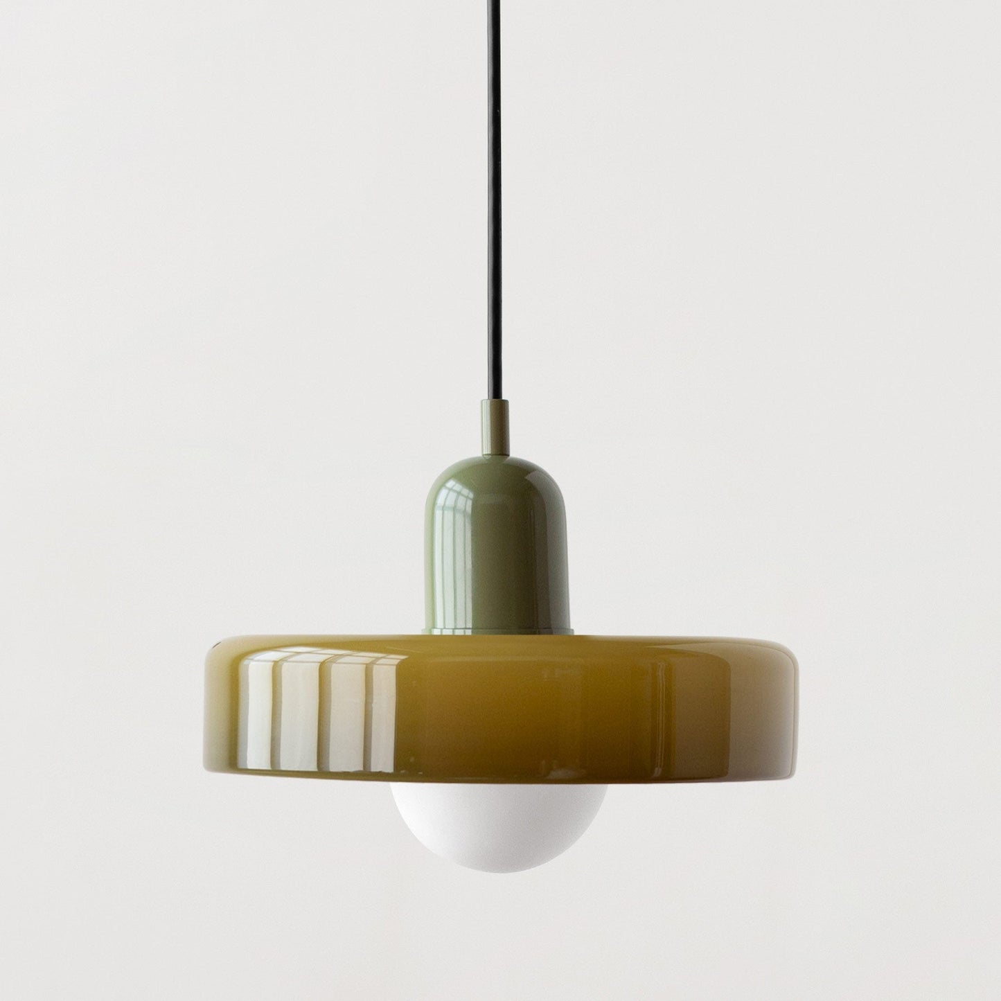 Mikela – Moderner, schlichter Glas-Kronleuchter