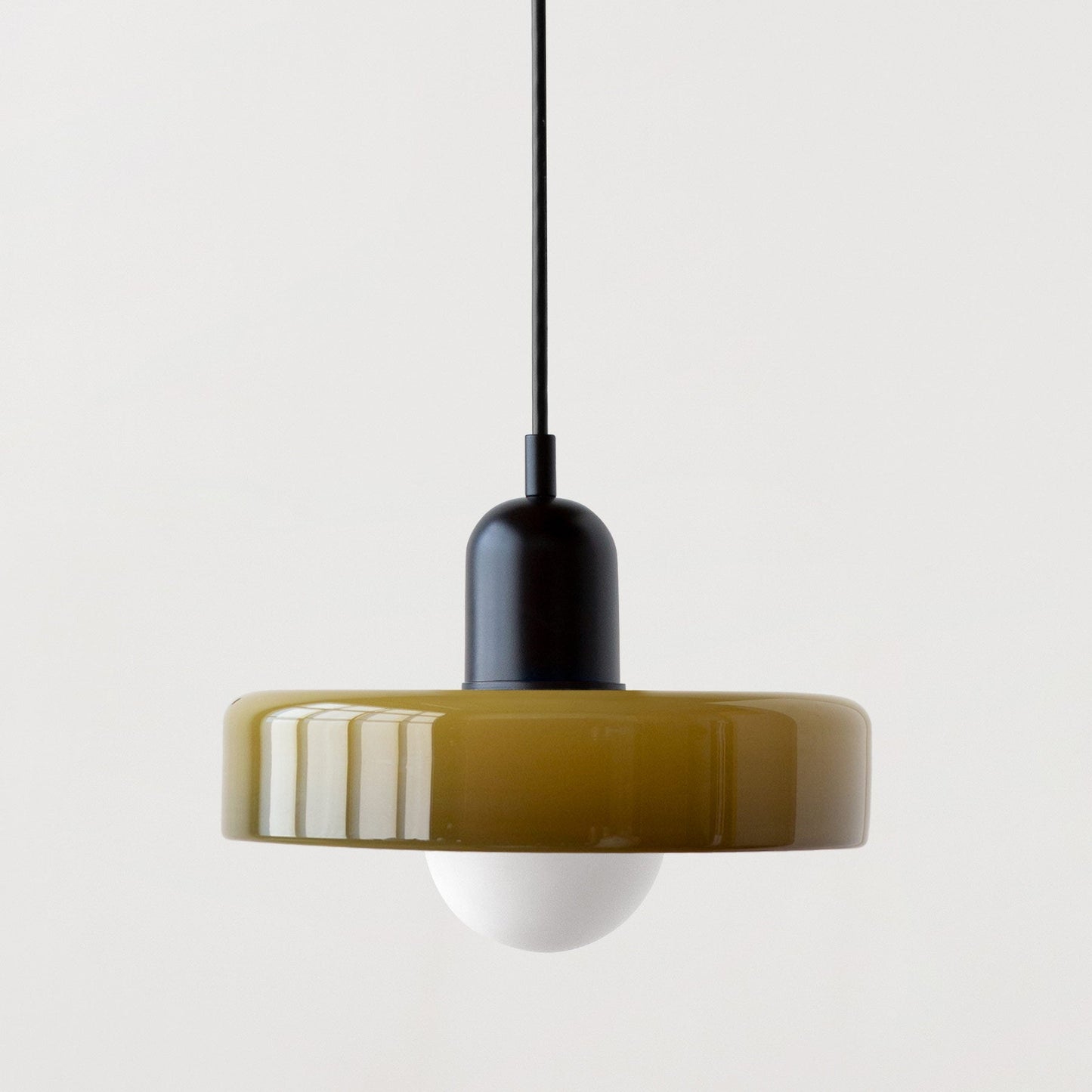 Mikela – Moderner, schlichter Glas-Kronleuchter