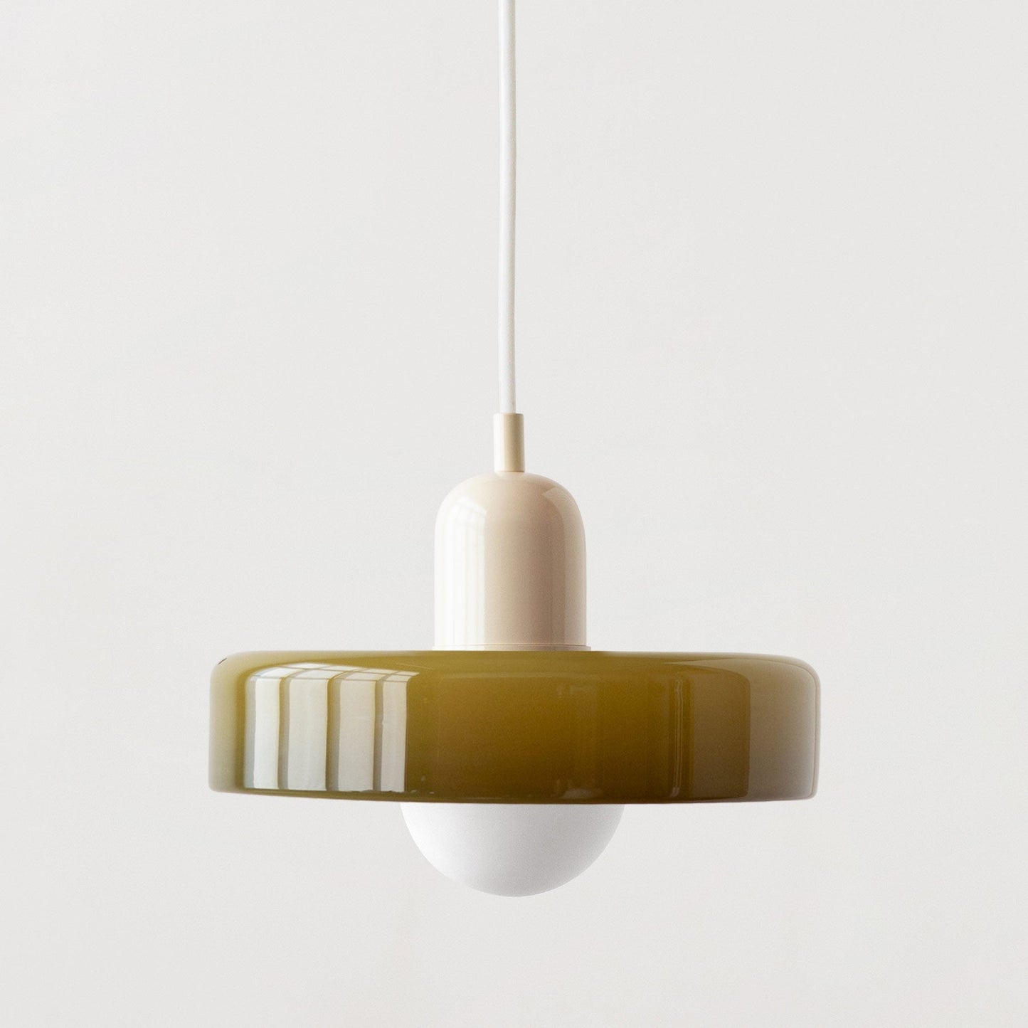 Mikela – Moderner, schlichter Glas-Kronleuchter