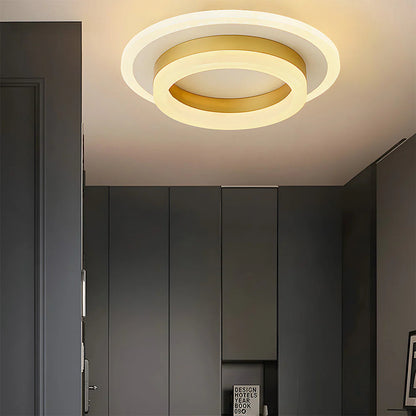Leo – Ring-Deckenlampe im modernen Stil