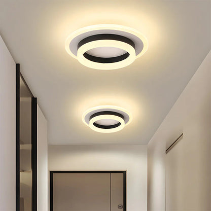 Leo – Ring-Deckenlampe im modernen Stil