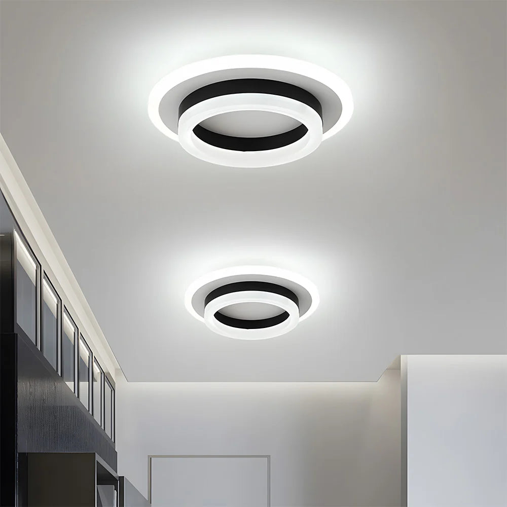 Leo – Ring-Deckenlampe im modernen Stil