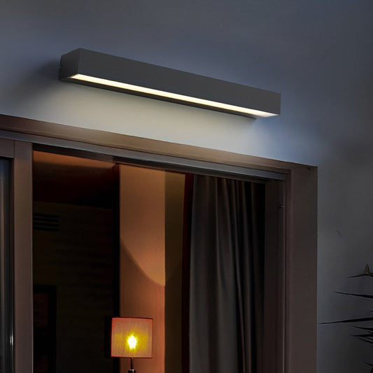 Nadir – Außenwandlampe aus Aluminium