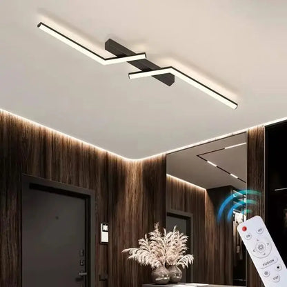 Luxuriöse minimalistische Streifen-Wandleuchte