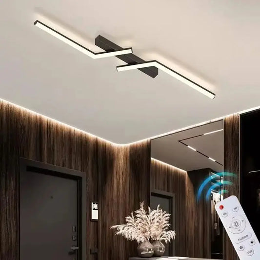 Luxuriöse minimalistische Streifen-Wandleuchte