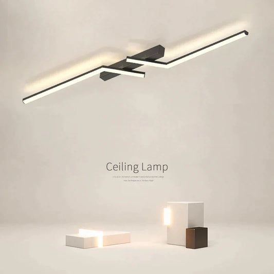 SleekLine – Moderne LED-Deckenlampe mit Linien-Design