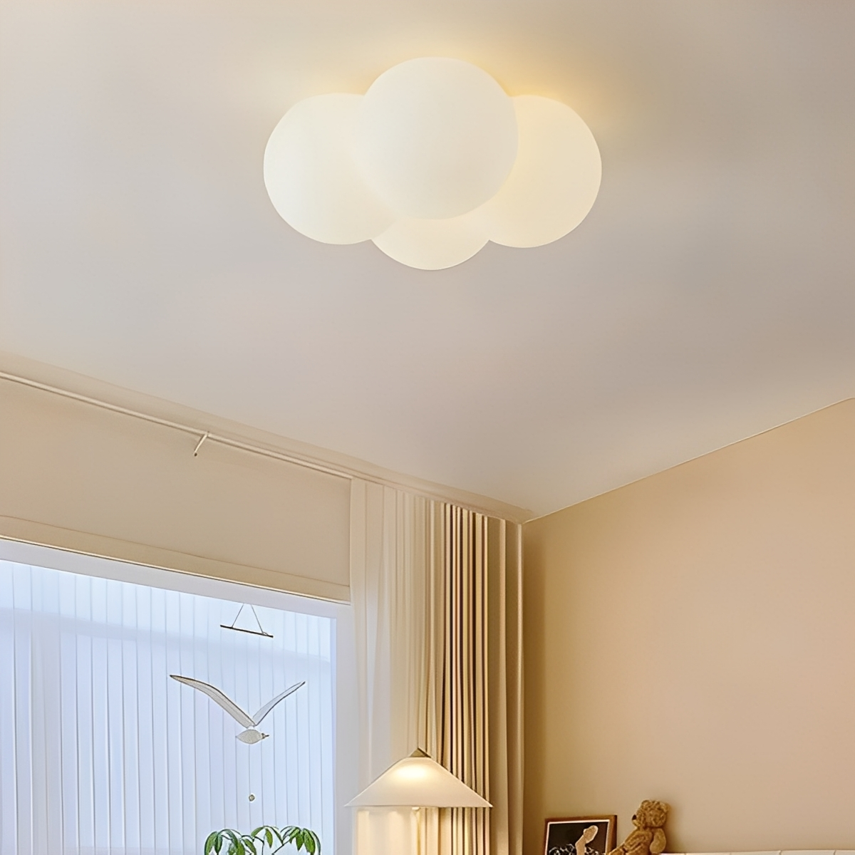 Vina – Zeitgemäßer Minimalistischer Wolken-Luster