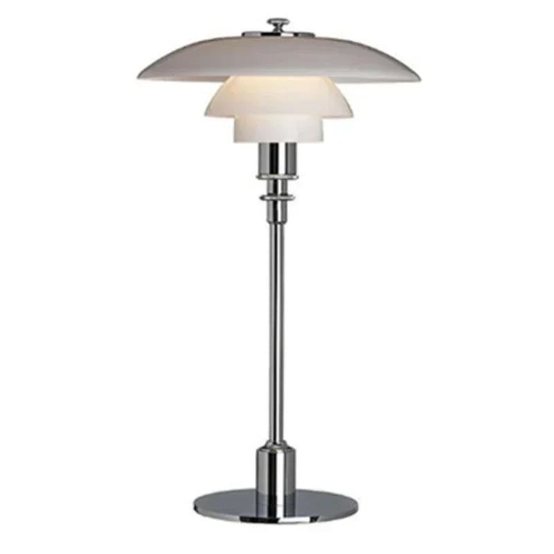 Dänische Retro Mid-Antike Tischlampe