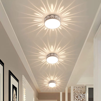 Moderne LED-Deckenlampe für Flur & Balkon – Wetterfeste Eingangsbeleuchtung