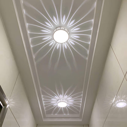 Moderne LED-Deckenlampe für Flur & Balkon – Wetterfeste Eingangsbeleuchtung