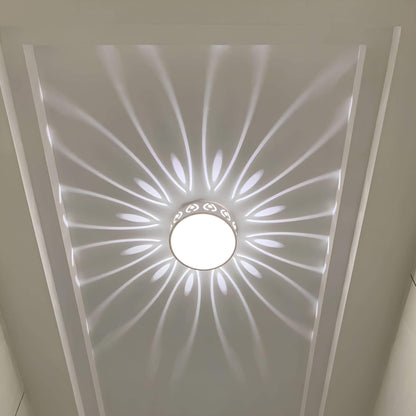 Moderne LED-Deckenlampe für Flur & Balkon – Wetterfeste Eingangsbeleuchtung