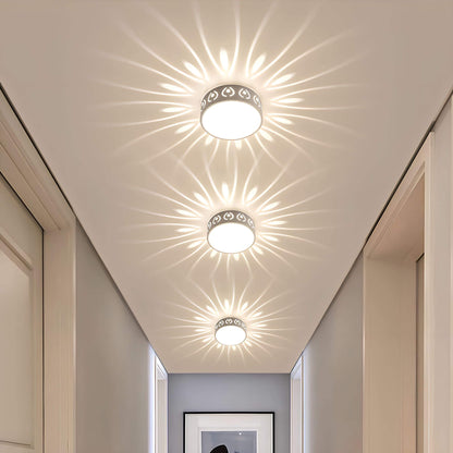 Moderne LED-Deckenlampe für Flur & Balkon – Wetterfeste Eingangsbeleuchtung