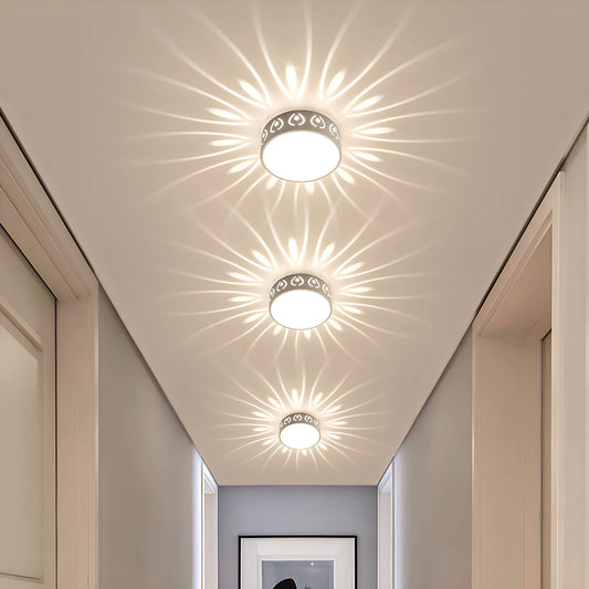 Moderne LED-Deckenlampe für Flur & Balkon – Wetterfeste Eingangsbeleuchtung