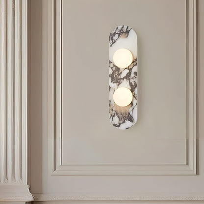 Avi – Vintage Wandlampe aus Marmor