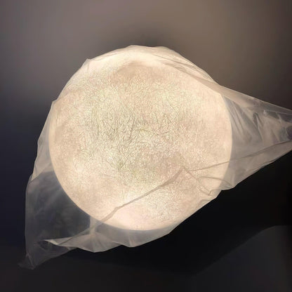 MondMagie – Hängeleuchte im schimmernden Vollmond-Design