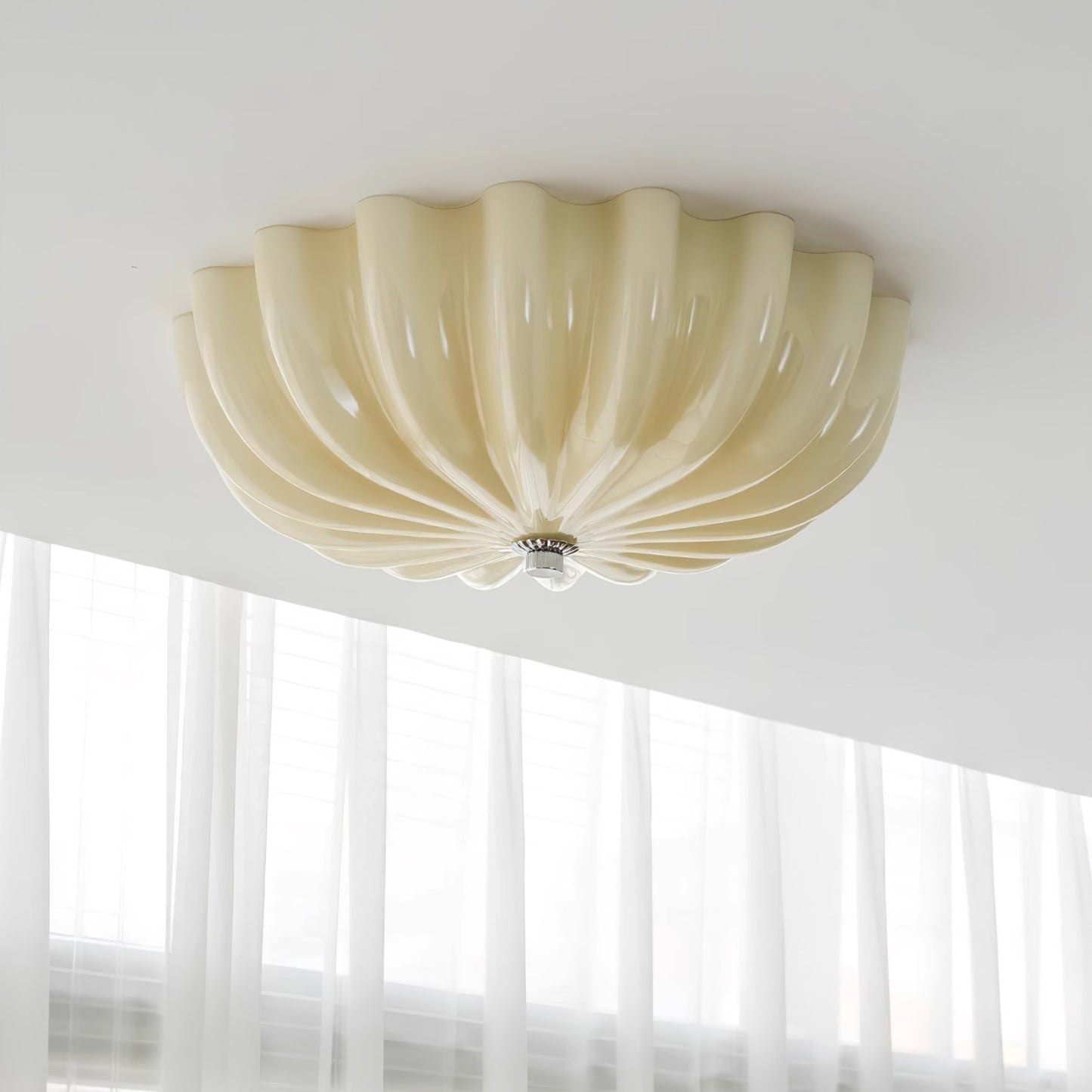 Anna – Deckenlampe im Creme-Stil
