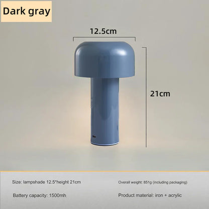 Nordic Mushroom Touch Tischlampe