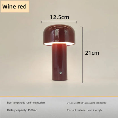 Nordic Mushroom Touch Tischlampe