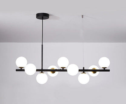 GoldLine – Eleganter Esstisch-Kronleuchter mit Designer-Flair