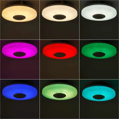 SoundGlow – Deckenleuchte mit integriertem Bluetooth-Lautsprecher
