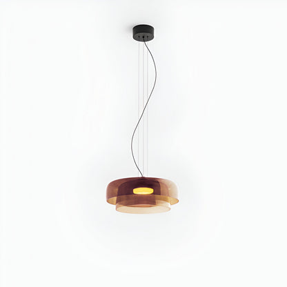 Raki – Nordischer Himmel Glas Pendelleuchte