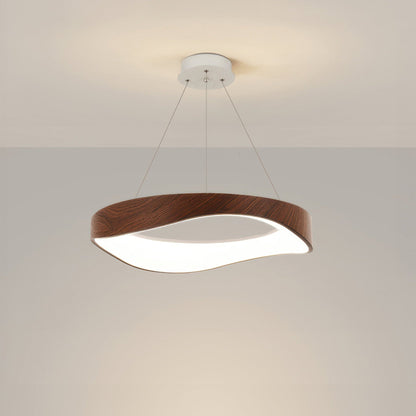 Alvara – Skandinavian Wood-Look Chandelier