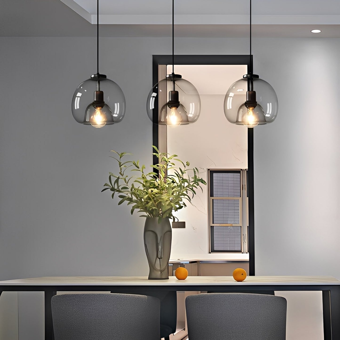 Milo – Nordische Minimalistische Glas-Pendelleuchte