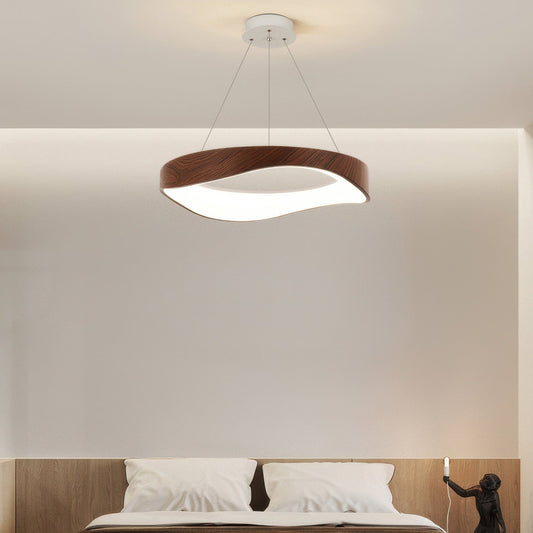 Alvara – Skandinavian Wood-Look Chandelier