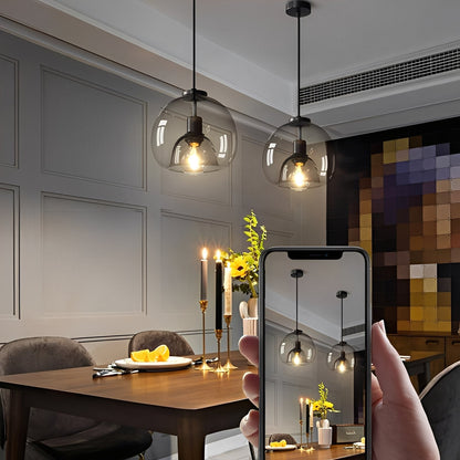 Milo – Nordische Minimalistische Glas-Pendelleuchte