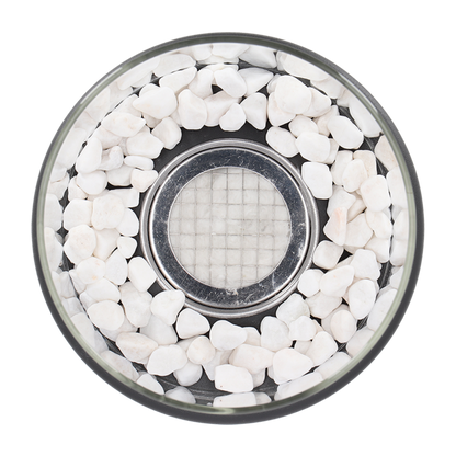 Lumea – Tragbare Glas-Tischfeuerlampe