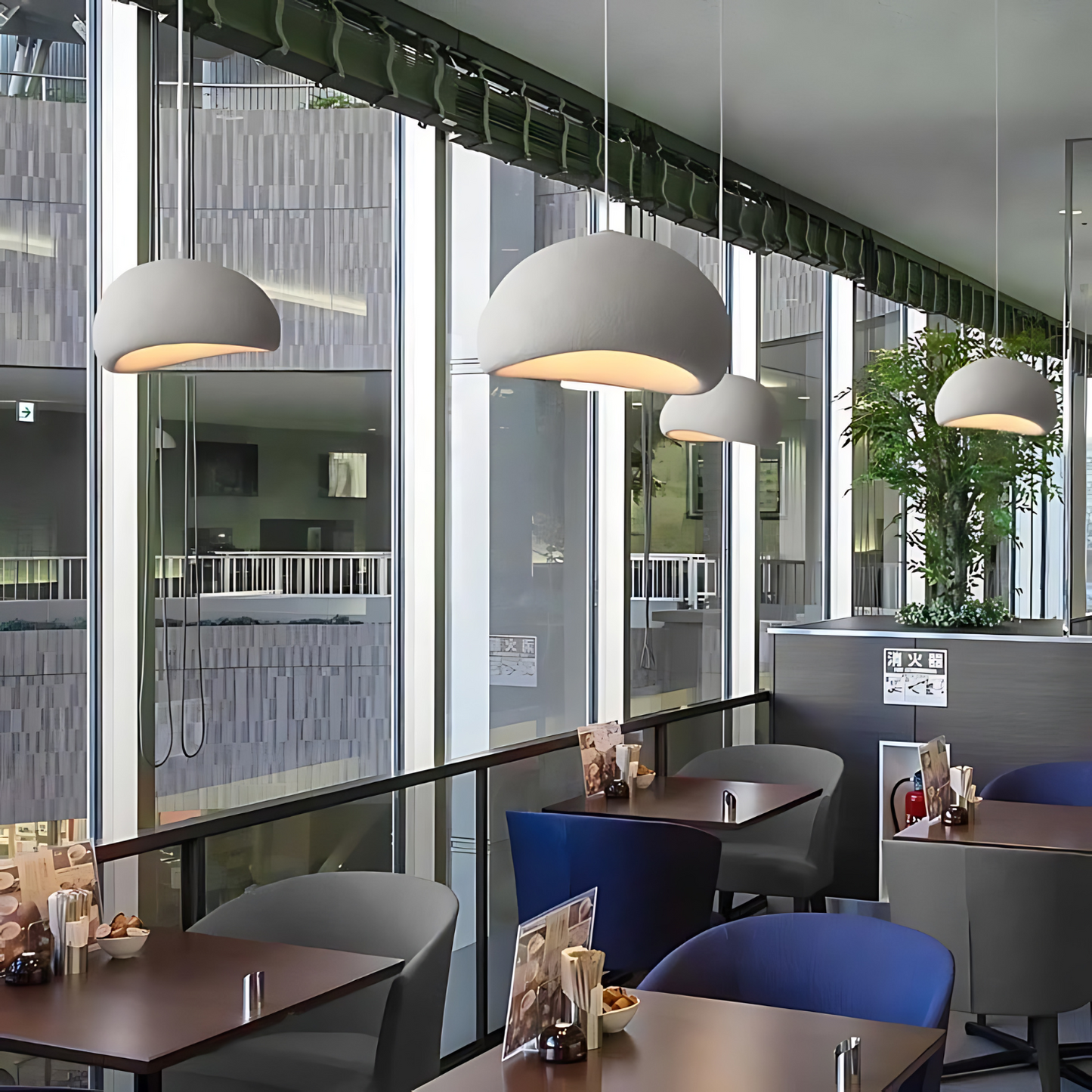 Aries – Skandinavische Creme-Hängelampe