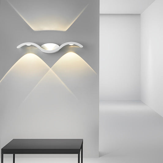 Emiko – Einfache LED Außenwandlampe