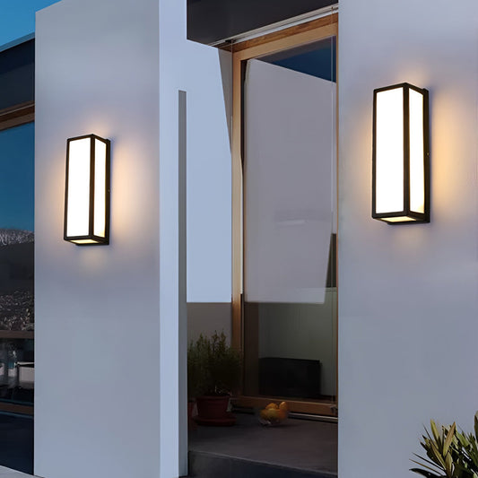 Sakura – Rechteckige LED-Wandleuchte