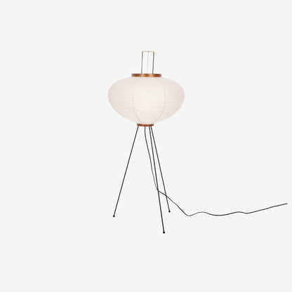 Noa – Stehlampe aus Reispapier: Schlichte Ruhe als Licht