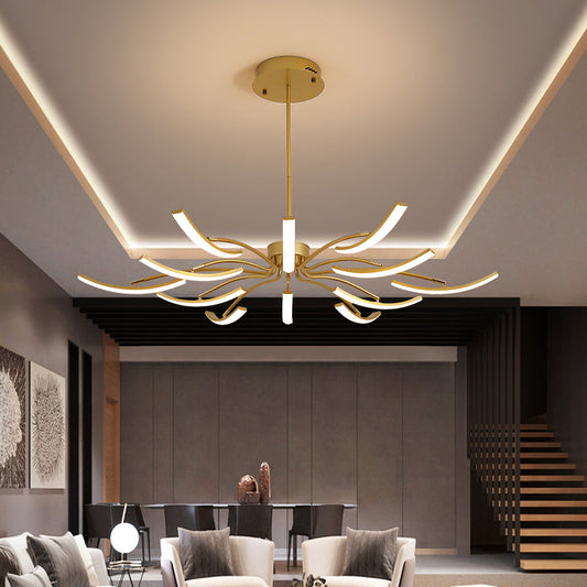 Lustra – Moderne Lampe für die Decke mit stilvollem Look für schicke Wohnbereiche