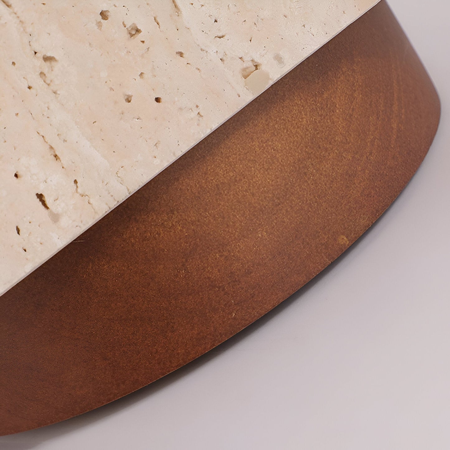 Eira – Gelbe Höhlenstein-Deckenlampe