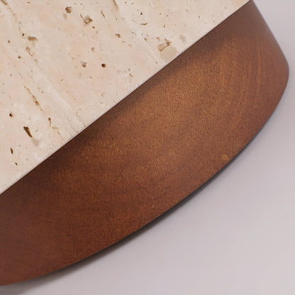 Eira – Gelbe Höhlenstein-Deckenlampe