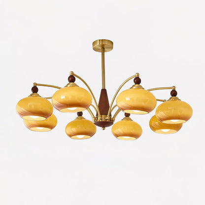 Calliope – Vintage-Kronleuchter mit altem Charme