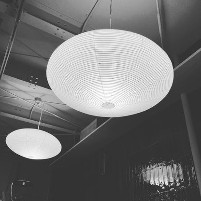 Miyako – Stoff-Deckenlampe im Laternenstil