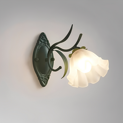 Vivia – Blumen-Wandleuchte