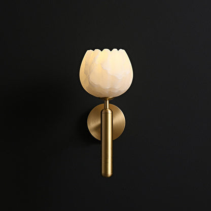 Aurora – Kupfer-Marmor Wandlampe