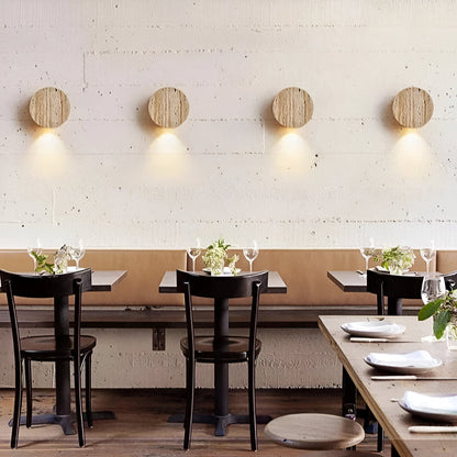 Sanya – Wabi Sabi Travertin-Wandleuchte