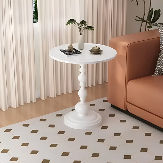 Mariselle – Vintage Runder Beistelltisch im modernen Stil